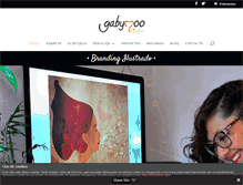 Tablet Screenshot of gabymoo.com